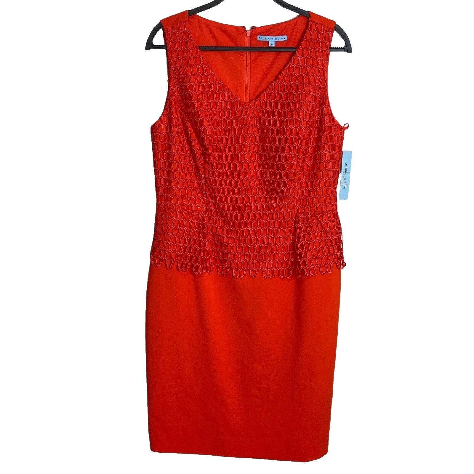 Antonio Melani Women's Solid Sleeveless Knee-Length Dresses