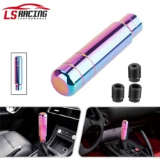 Neo Chrome Universal Aluminum Manual Car Gear Shift Knob Shifter Lever