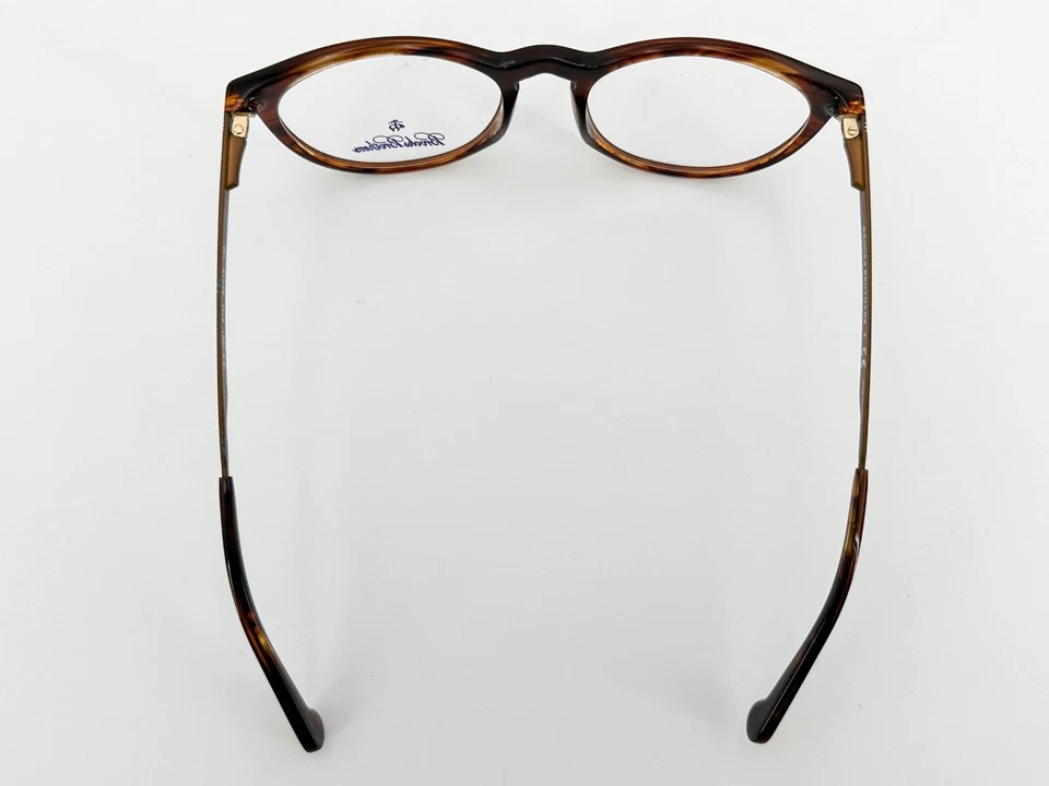 Armações de óculos NOS Brooks Brothers BB2041 6141 marrom 52[]19-140 ouro J481 - Imagem 4 de 4