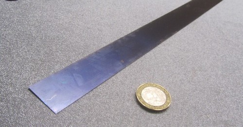 1095 Hard Blue Tempered Spring Steel Shim .008" Thick x 1.00" Wide x 1200" Long - Picture 13 of 18