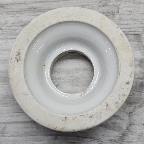 Vintage STANDARD Plumbing Fixtures White Porcelain Bathroom Faucet Cover - Picture 3 of 6