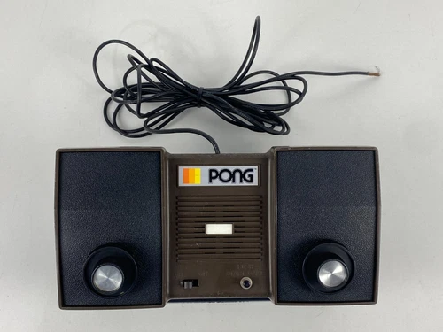 Consola Atari Pong Modelo C-100 C100 Vintage 1976 Primera Edición