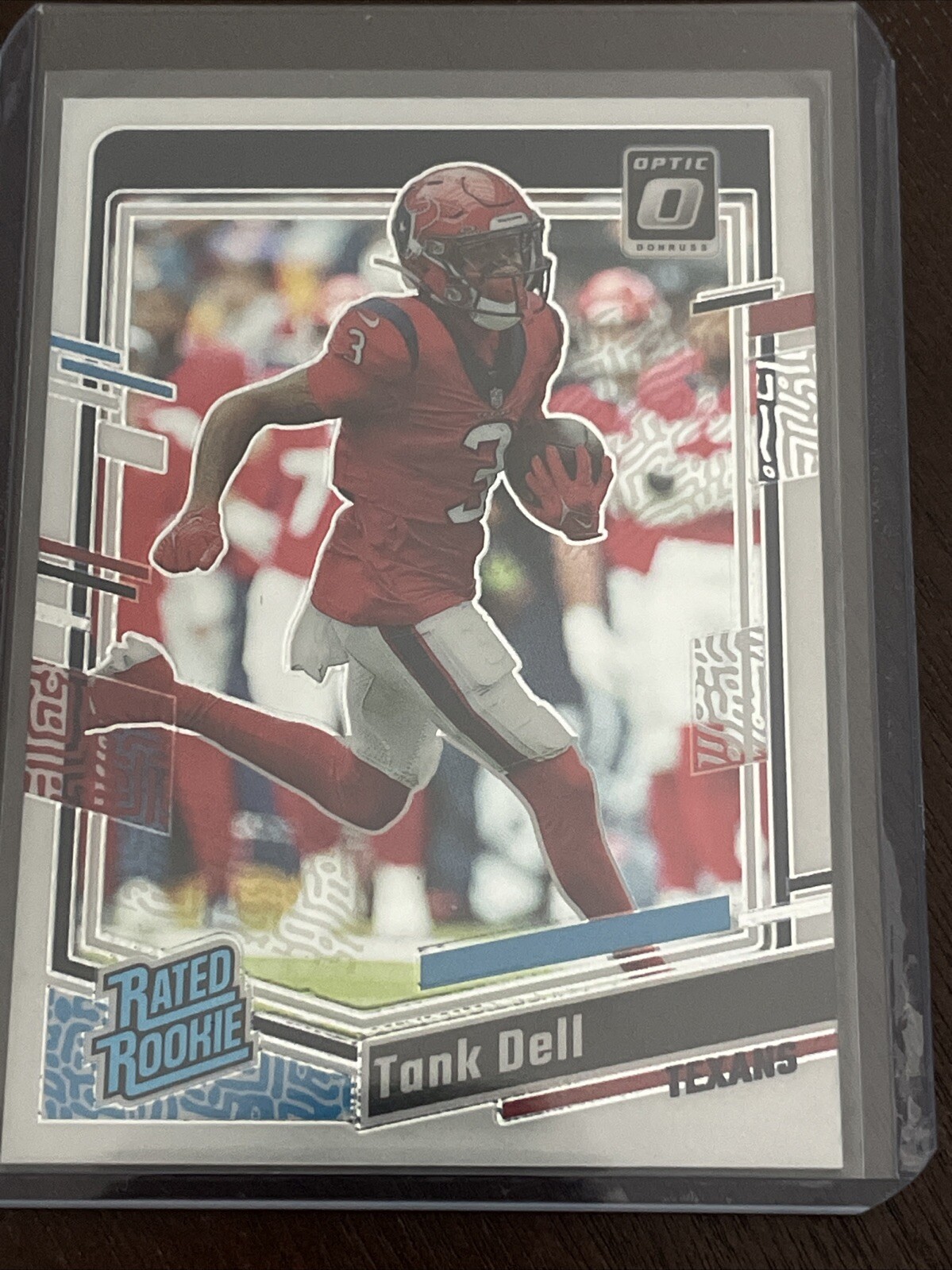 2023 Donruss Optic Tank Dell Rated Rookie Card RC #245 Texans