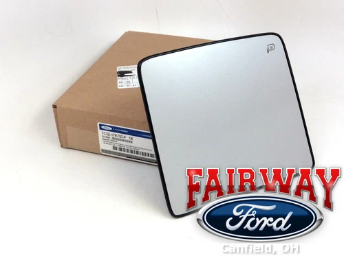 08 thru 16 Super Duty OEM Ford Passenger Upper Heated Mirror Glass 7C3Z-17K707-F