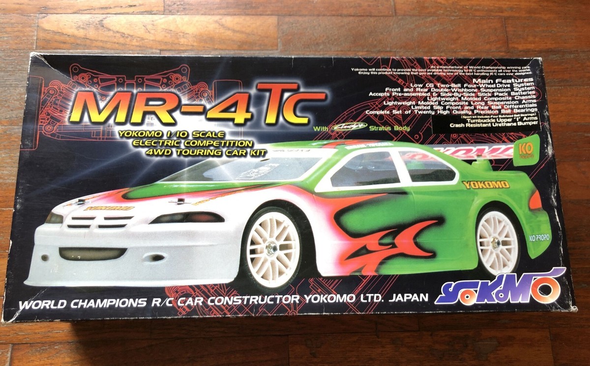 NIB Vintage RC Team Yokomo MR4TC sport 1/10 touring car kit /w