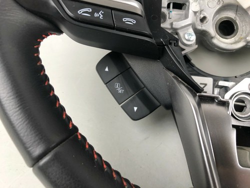 2019 Subaru Forester Multifunction Steering Wheel Lane Assit Phone RED STICH - Picture 4 of 12