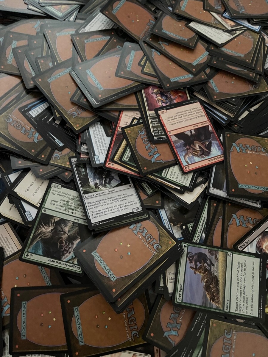 100 UNSORTED MTG CARDS BULK JOB LOT - MAGIC THE GATHERING CARDS - Foto 6