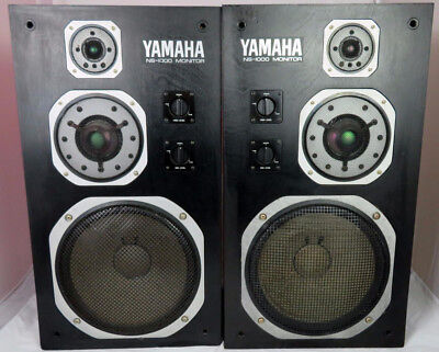 YAMAHA NS-1000M MONITOR VINTAGE SPEAKERS BERYLLIUM DOME DRIVERS VERY RARE  JAPAN | eBay