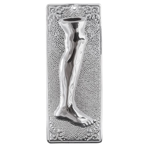 Greek Orthodox Tamata Offering Ex-Voto Milagros Silver Plated Tama Icon Charms - Picture 13 of 16