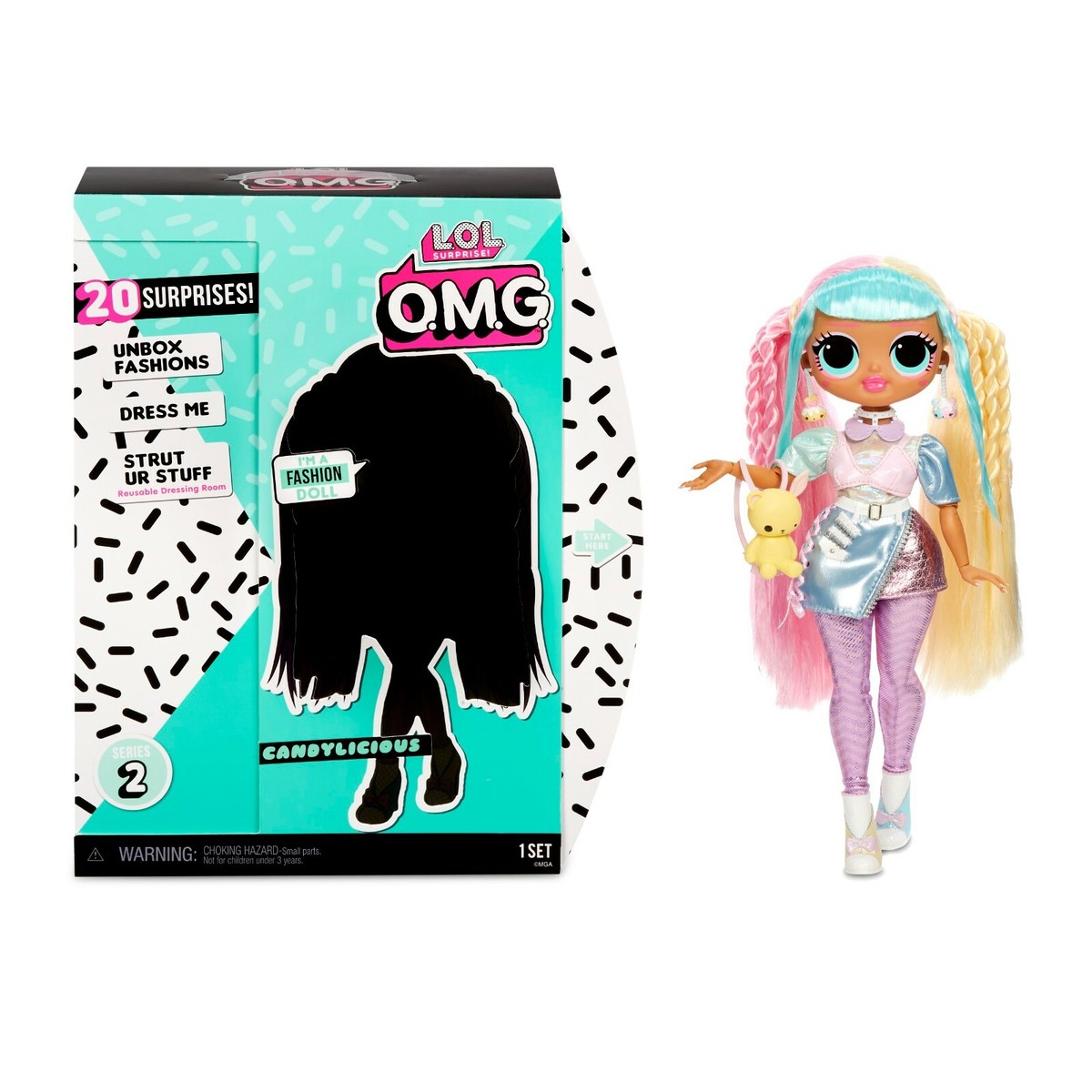 まき★LOLサプライズ★O.M.G.シリーズ2 Candycicious LOL Surprise! OMG HoS Doll Series 2- Candylicious - Macy's