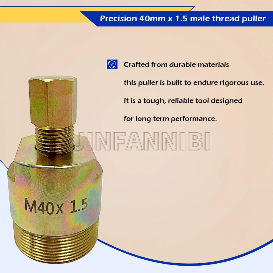 Extractor de embrague primario de 40mm x1.5 para Honda Foreman Rubicon 500 TRX500 2001-2019 Foto 2 de 4