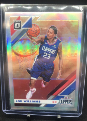 Flash Sale Donruss Optic Basketball Silver Holo Prizm #10 Lou Williams Clippers