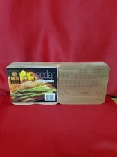 Coastal Cuisine Cedar Grilling Planks Multi-length 8-Pack Western Red Cedar NEW