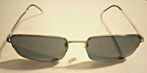 STETSON 9004 ZYLOWEAR 058 HALF RIM CLEAR TEMPLES EYEGLASSES FRAME ONLY 56 18-140 - Picture 2 of 13