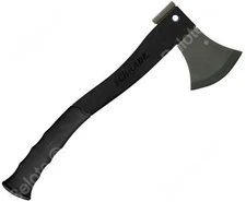 Schrade Survival Axe Black Handle 3Cr13 Stainless Steel Head With Sheath SCAXE2L