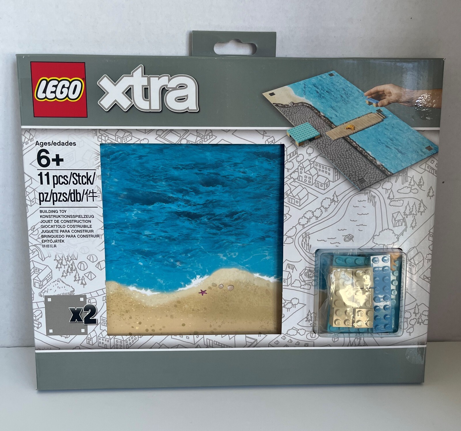 LEGO Xtra Sea Playmat (853841) 11 Pieces New 673419295475 eBay