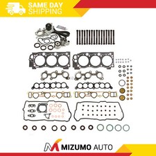 Head Gasket Set Timing Belt Kit Water Pump Fit 95-04 Toyota 3.4 Dohc 5vzfe