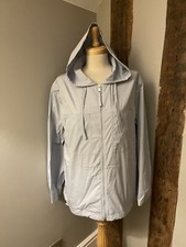 Club Monaco Blue Ladies Hoodie Casual Lightweight Jacket Size Xs