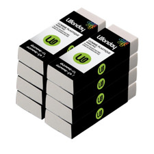 8x Radierer Radiergummi PVC-frei weiß für B...