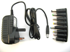 1 AMP 24 VOLT 24 WATT AC/DC POWER ADAPTOR SUPPLY CHARGER UNIVERSAL (MULTI JACK)