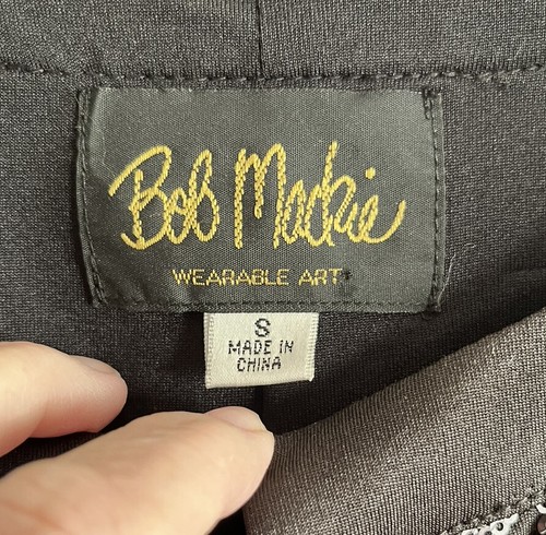 Bob Mackie Jacket Evening Sparkle Black New w/o Tags Formal Dressy Sz S Designer - Picture 4 of 7