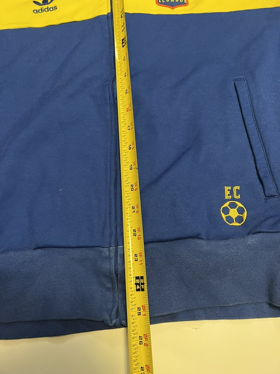 adidas Ecuador トラックジャケット　アディダス　エクアドル　XL Vintage Adidas Originals Ecuador Zip Jacket Tracksuit World