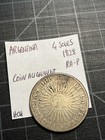 Argentina Silver 4 Soles 1828 Ra-P Sunface ๐ Coin Alignment