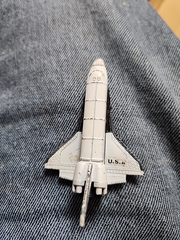 Vintage 1982 Zee Toys Dyna-Flites Diecast SPACE SHUTTLE A148