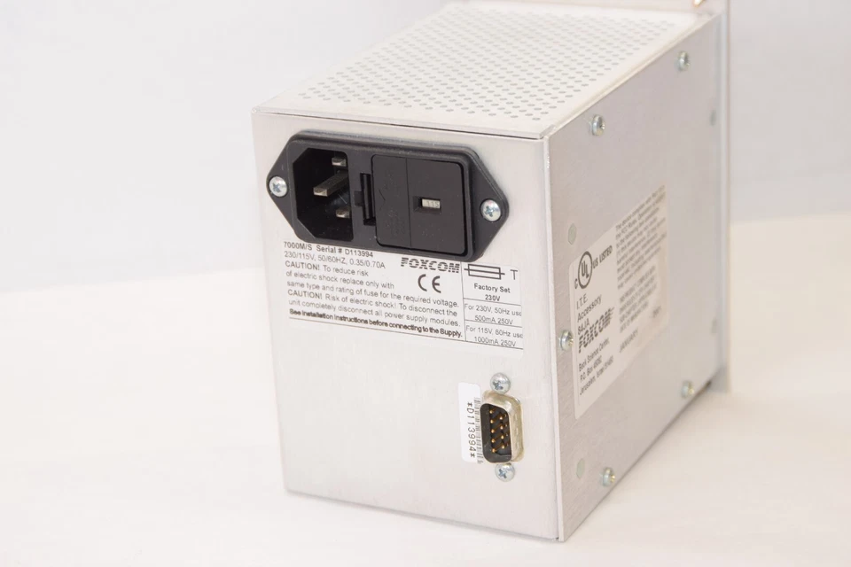 FOXCOM / ITE 7000M/S 84JA 230/115V 50/60Hz Fiberoptic Transmission Power Supply - Image 3 of 4