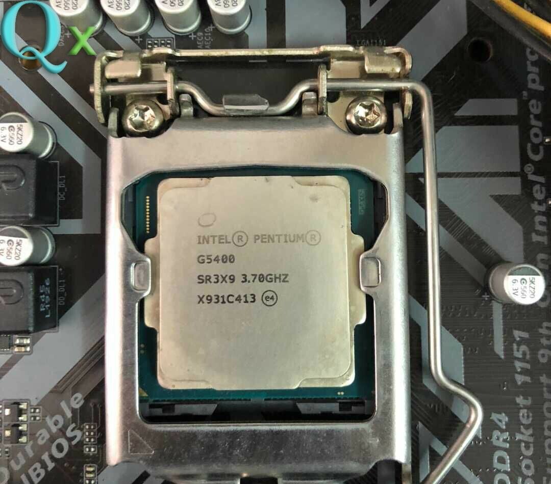 8Th Gen Intel Pentium G5400 CPU Processor Dual Core 3.7GHz 8Th Gen Intel Pentium G5400 CPU Processor Dual Core 3.7GHz