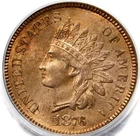 ❤️🤎💃❤️‍🔥❤️‍🔥😍PCGS MS64 RB 1876 INDIAN HEAD CENT