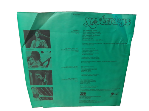 Ja "Yesterdays" LP Schallplatte SD 18103 EX/EX Wakeman-Squire Ultraschall gereinigt 1974 - Bild 4 von 7