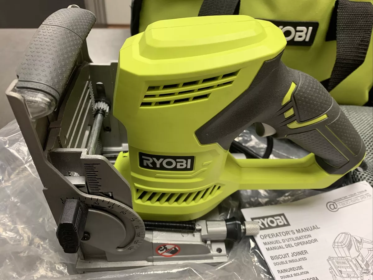 Ryobi JM83 6 Amp AC Biscuit Joiner Kit