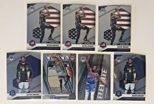 Lot 7x 2020-21 Mosaic KEVIN DURANT - Base, National Pride, Elevate, Will to Win
