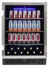 Danby SBC057D1B 24" Silhouette Riccotta Beverage Center - Stainless Steel