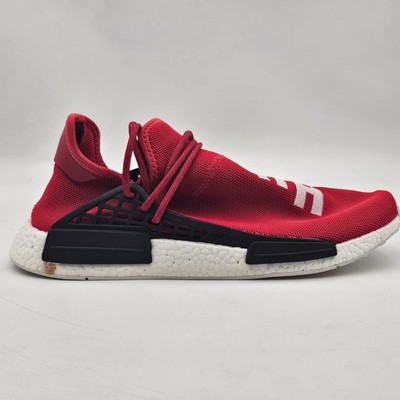 Adidas Pharrell Williams NMD Human Race Red BB0616 Mens Size 10 Sneaker