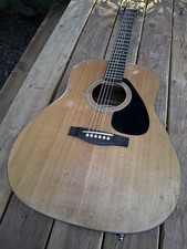 Guitarra Eléctrica Acústica Yamaha FGX 412 Usada - Nuevo Preamplificador/Recogida