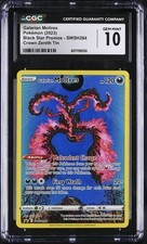 CGC 10 GALARIAN MOLTRES SWSH284 BLACK STAR PROMO CROWN ZENITH POKEMON