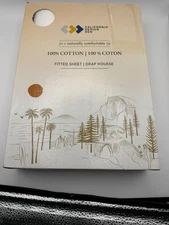 California Design Den - Luxury Queen Sheet, 100% Cotton, 400Thread Bright White