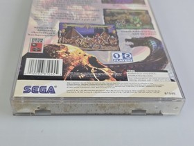 Golden Axe: The Duel Sega Saturn, 1996 Manual Registration Card PLAYS PERFECT!!