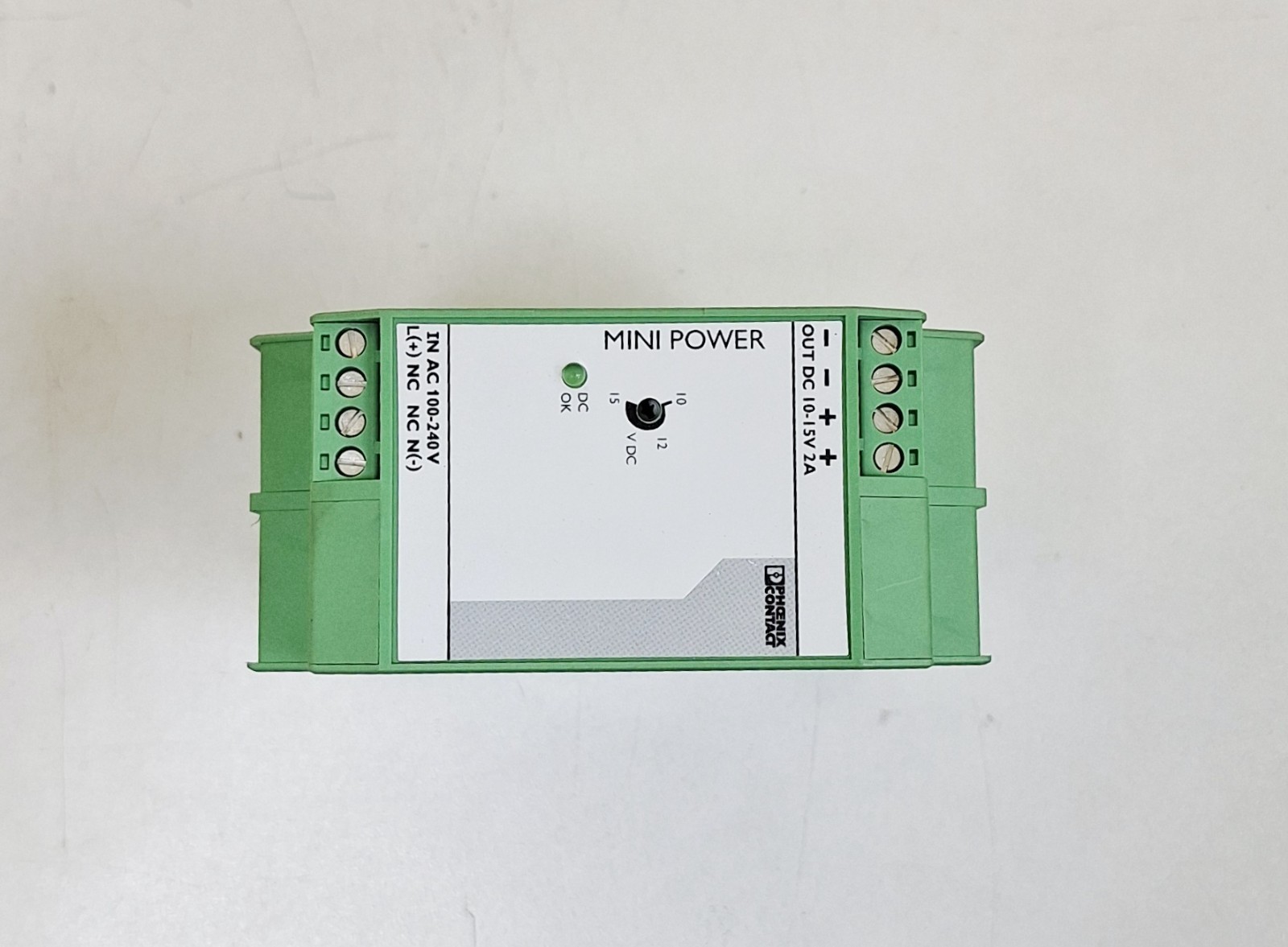 Phoenix Contact MINI-PS-100-240AC/10-15DC/2 / 2938756 Power Supply DC 10-15V 2A