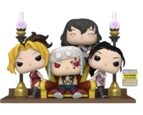 Funko POP! 2025 SDCC DEMON SLAYER Tengen with His Wives SHARED Exclusive New