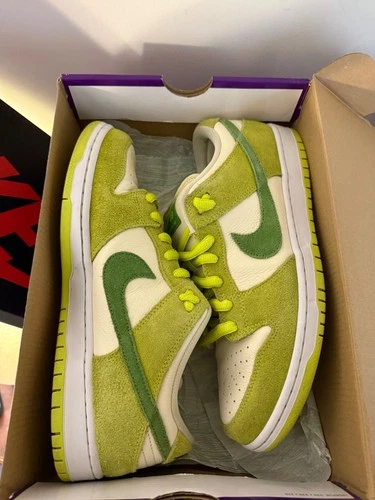 Size 11M Nike Dunk Pro SB Low Fruity Pack Green Apple With Original Box + Laces