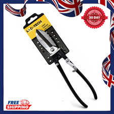 10" Tin Snips Metal Sheet Cutter Drop Forged CRV Steel Heavy Duty PVC Handle