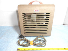VINTAGE KORD PORTABLE FAN -HEATER WORKS WELL -MADE VERNON  NEW YORK USA  - L 433