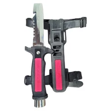 Wenoka SeaQuest Black Collins SS Dive Knife Blunt Tip