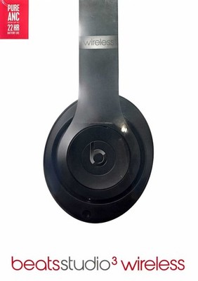 NEW SEALED - Beats Studio3 Wireless Bluetooth Over-Ear Headphones -Matte Black