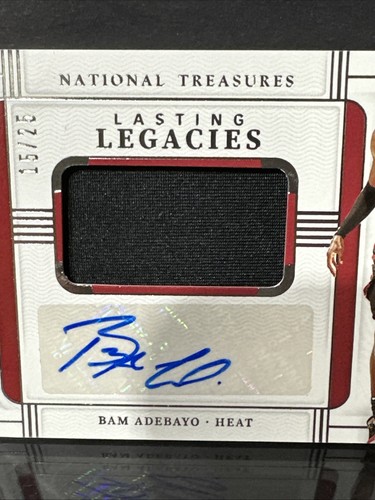 2021-22 Panini National Treasures - Lasting Legacies Autograph Relics /25 - Picture 6 of 15
