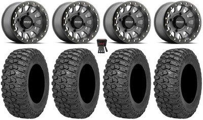 Method 401 Bdlk 15'' Wheels Ti 5+2 35'' Trail Saw 2.0 Tires Can-Am Maverick X3