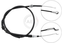A.B.S. Bremsseil Seilzug Feststellbremse K13816 FüR VW T5 Multivan 7EB 7EF 7EJ